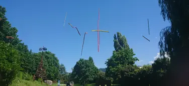 Ausstellung im Skulpturenpark: Kunst auf der Liegewiese des Faulerbads und in der Faulerstraße