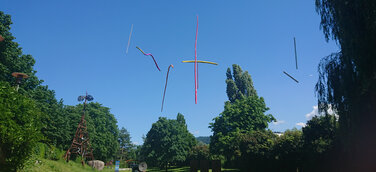 Ausstellung im Skulpturenpark: Kunst auf der Liegewiese des Faulerbads und in der Faulerstraße