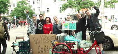 HAMBURG PACKT AN - Wasserspende für Obdachlose - jeden Sonntag 15 Uhr