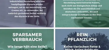 Weg mit dem Plastik: Naturseife ist die bessere Alternative
