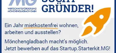Mietkostenfrei Wohnen, Arbeiten, Ausstellen: Mönchengladbach schnürt Starter-Paket für Startups