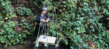 Atelierausstellung in der Zähringer Mühle: Susanne Allgaier - Visualisierung des Wassers