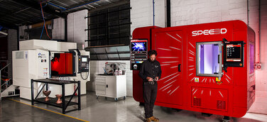 SPEE3D zeigt die weltweit erste 3D-Druck-Produktionszelle für die metallbasierte additive Fertigung im Live-Betrieb auf der Formnext 2019