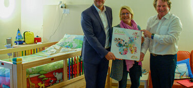 Sonepar unterstützt soziale Einrichtung. Zwei neue Pflegebetten für das Kinder- und Jugendhospiz Regenbogenland