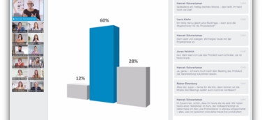 alfaview: Virtueller Klassenraum mit Live-Protokollierung und Live-Übersetzung