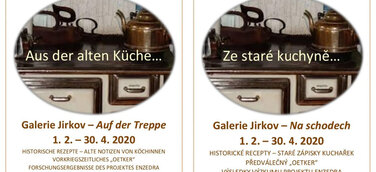 Ausstellung „Aus der alten Küche“ in der Galerie Jirkov