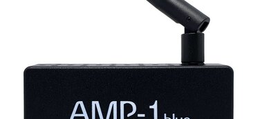 Der AMP-1 blue True-Wireless-Stereo Verstärker - macht aus jedem Lautsprecher eine HiFi-Bluetooth Box
