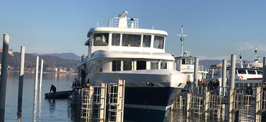Der Frühling am Lago Maggiore bringt Hybridschifffahrt