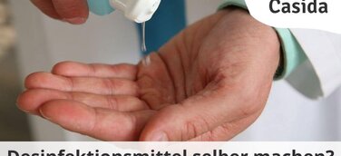 Desinfektionsmittel selbst herstellen