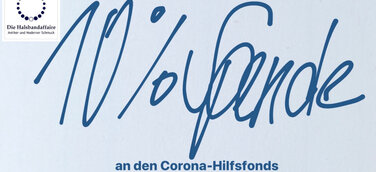 #füreinander da sein - Die Halsbandaffaire spendet 10 Prozenz der Bestellsumme an den DRK Corona-Hilfsfonds