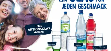 Thüringer Waldquell-Sammelaktion: „Ein Glas für jeden Geschmack“