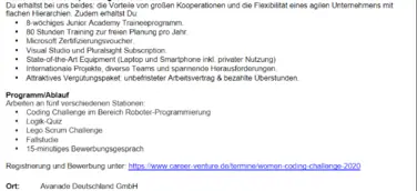 women coding challenge 2020