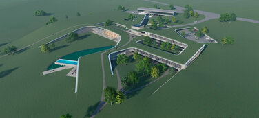 Der Loxone Campus wird gebaut: Das Epizentrum für intelligente Gebäudeautomation im Herzen Europas