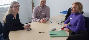 Erfolg heißt, Hilfe annehmen und in Arbeit kommen