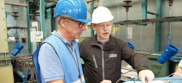 Mit smarten Industrie 4.0-Anwendungen wird die Gießerei Düker fit für die Zukunft