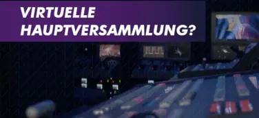 Virtuelle Hauptversammlungen einfach durchführen mit dem Frankfurter Live Streaming Anbieter Mainfilm