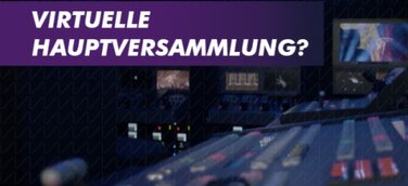 Virtuelle Hauptversammlungen einfach durchführen mit dem Frankfurter Live Streaming Anbieter Mainfilm