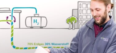 Woche des Wasserstoffs Nord: Gasnetz Hamburg nimmt mit Wasserstoff-Projekt mySMARTLife im Internet teil