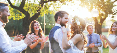 Corona-Lockerungen für private Feiern: erwarteter Aufschwung in der Hochzeitsbranche