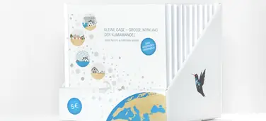 Gezielt das Augenmerk auf den Klimawandel lenken - Thekendisplays zur Verkaufsförderung