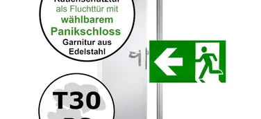 HaBeFa bietet Funktionstür für Flucht- und Rettungswege