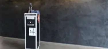 Swissvax funktionieren Trolley aus der Luftfahrt um