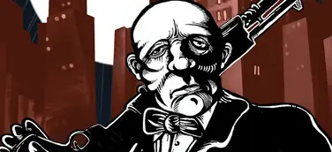 Ein mit Schießpulver geschriebener Thriller mit Filmsequenzen