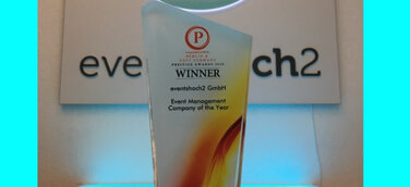 Prestige Awards küren eventshoch2 zur Eventmanagement Company of the Year 2020