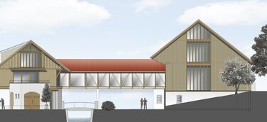 Ausbau des ASKEA-Standortes Amtzell: Traditionelle Architektur trifft Moderne.