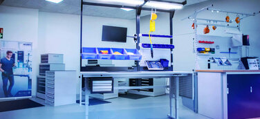 Mit wenigen Handgriffen zum ergonomischen Systemarbeitsplatz