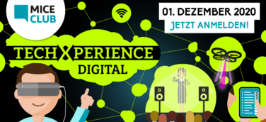 TechXperience DIGITAL 2020: EventTech-Konferenz als Online-Event