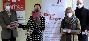 Bürgerstiftung Erlangen: Weihnachtsgebäck für Pflegeeinrichtungen