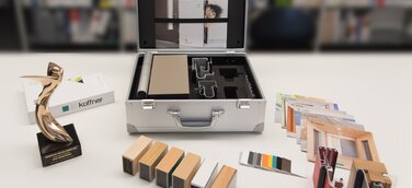 Fingerschutztür ist Gold wert - Küffner erhält den begehrten „Oscar der Baubranche“.