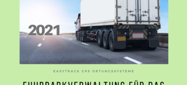 Fuhrparkverwaltung für das Jahr der neuen Möglichkeiten