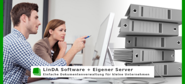 Linstep Archivierungssoftware LinDA plus Server für Kleinunternehmen