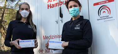 FarStar® medical spendet medizinische OP-Masken für Hamburger ArztMobil