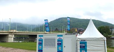 Corona Schnelltest als Gruß aus der Küche