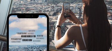 Per App auf den Berliner Fernsehturm und dank Augmented Reality dort mehr erleben