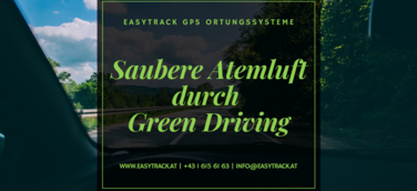 Saubere Atemluft durch Green Driving