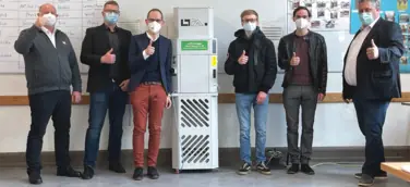 Aktiver Schutz und gesundes Raumklima für die Klaus-Groth-Schule in Neumünster mit antiviraler Luftfiltration Virus Cleaner