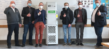 Aktiver Schutz und gesundes Raumklima für die Klaus-Groth-Schule in Neumünster mit antiviraler Luftfiltration Virus Cleaner