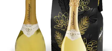 Ein Knaller in Sachen Veredelung - Karl Knauer entwickelt Geschenkverpackung für Schlumberger Sekt