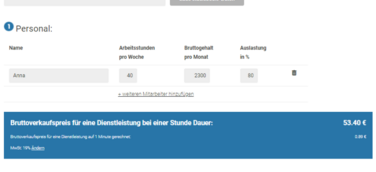 Fair kalkuliert mit dem Dienstleistungsrechner für die Beautybranche