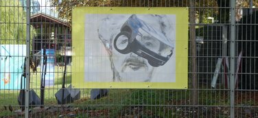 Finissage der Ausstellung im Skulpturenpark: Kunst auf der Liegewiese des Faulerbads und in der Faulerstraße Freiburg