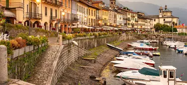 Höchstspannung am Lago Maggiore