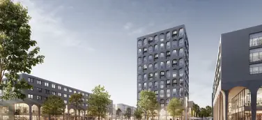 Stadtsparkasse München im neuen Stadtquartier ZAM