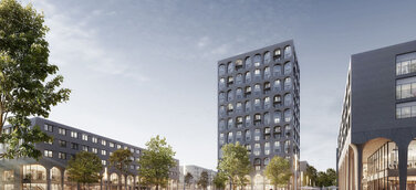 Stadtsparkasse München im neuen Stadtquartier ZAM