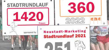 Startnummern aus biologisch abbaubarem Spezialpapier