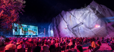 Steinbruch kann Kunst