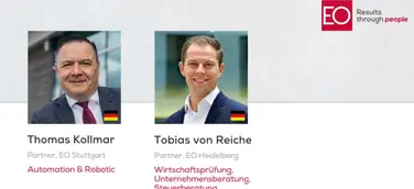 EO Executives verzeichnet weiteres Wachstum mit zwei neuen Partnern in Deutschland